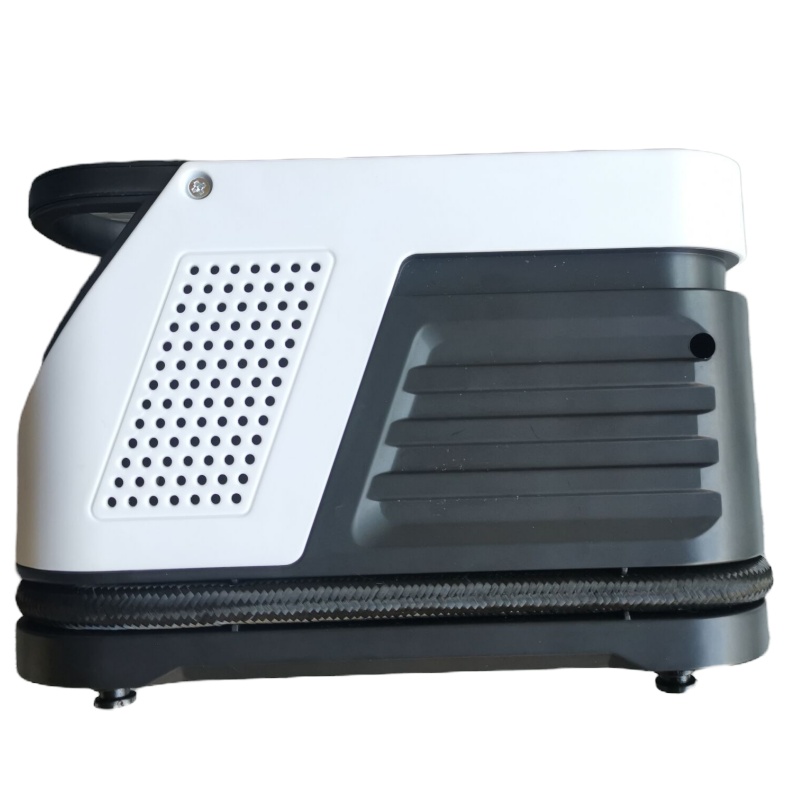 千钰 车载充气泵12v小轿车便携式轮胎电动加气充气泵 金属泵 数显预设胎压款[充满自动停 快速充气 白色