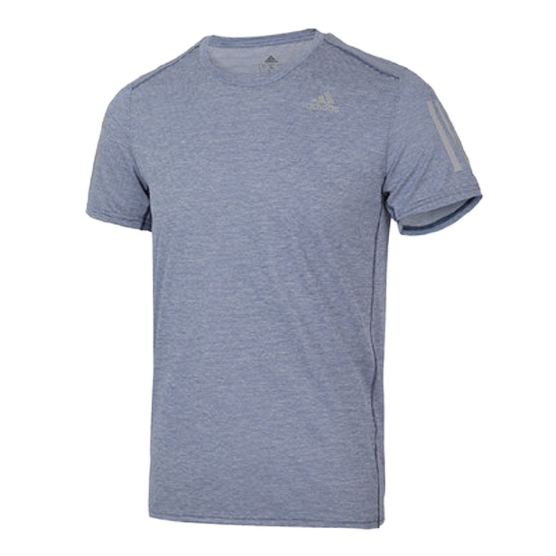 adidas阿迪达斯2020男子OWN THE RUN TEE圆领短T恤FM5806灰色 （2XL）