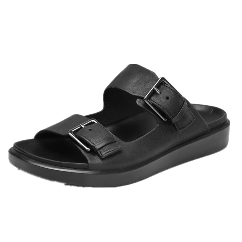 ECCO爱步男凉拖鞋外穿 夏季简约休闲防滑沙滩鞋男鞋子 柔畅273824