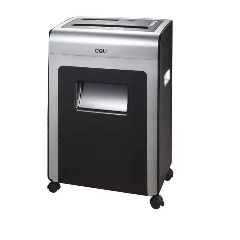 得力 9915 多功能商务办公碎纸机 带空气净化功能 5级保密 办公用品 碎纸机空净二合一