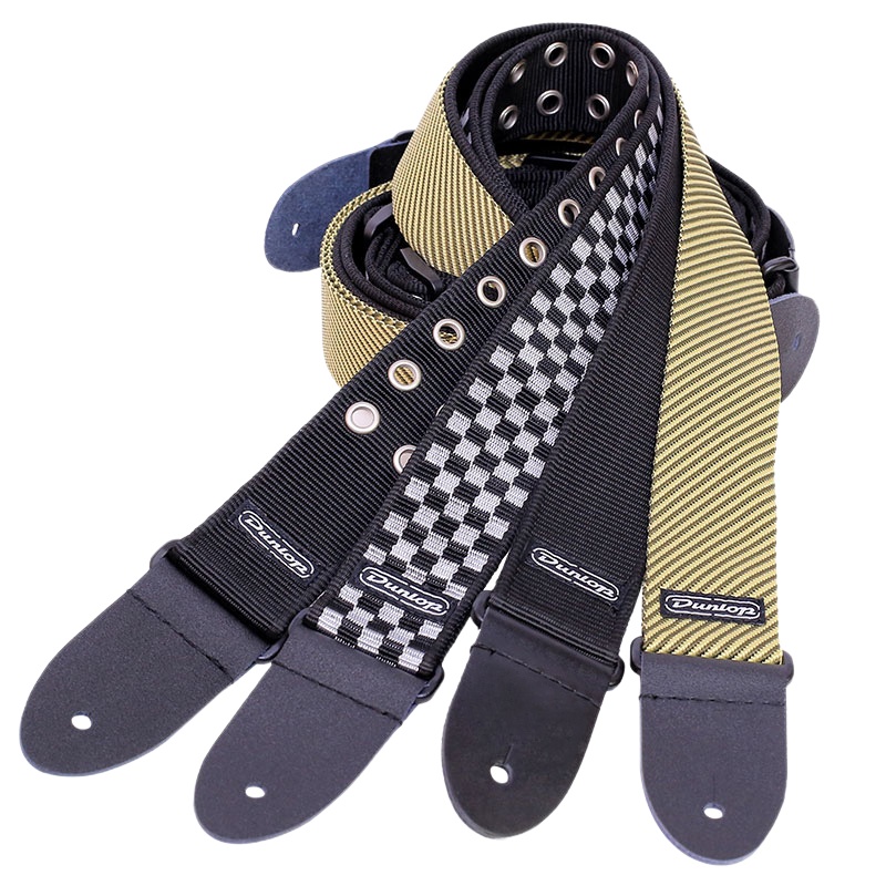 邓禄普Dunlop D38-09BK 15CL 19BK 31BK电木吉他贝司贝斯民谣背带 D38-09BK 乐器配件