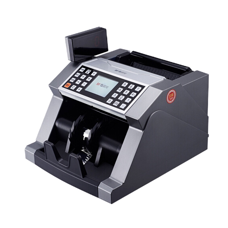 晨光人民币点验钞机(黑色/速度≥1000张/分钟/进钞容量150张/5磁头/6红外)AEQ91838