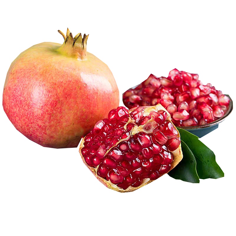 [五个农民]四川会理突尼斯软籽石榴籽大果应季新鲜水果5斤单果300-400g