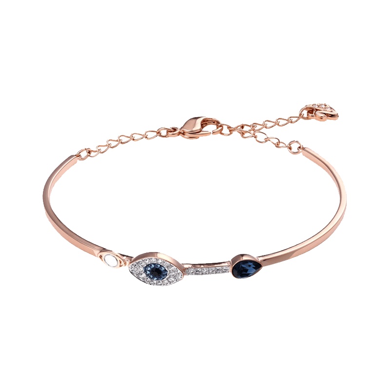 Swarovski/施华洛世奇正品手链女恶魔之眼水晶手镯玫瑰金