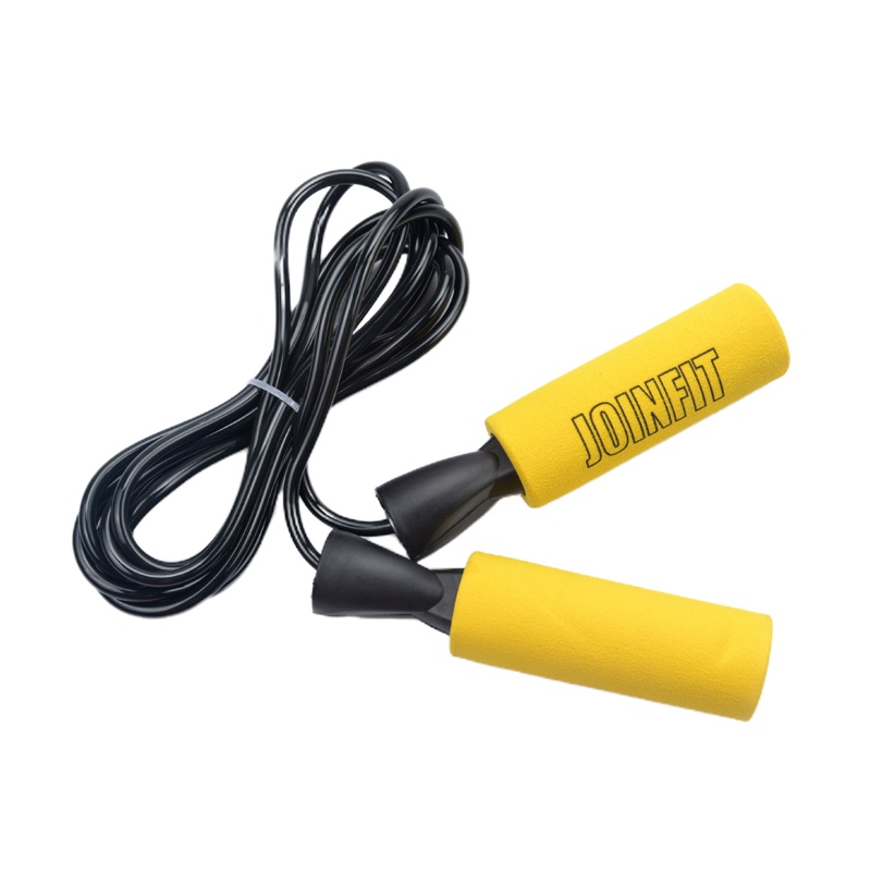 捷英飞 速度跳绳JAT009B 黄柄PVC跳绳(七包服务)