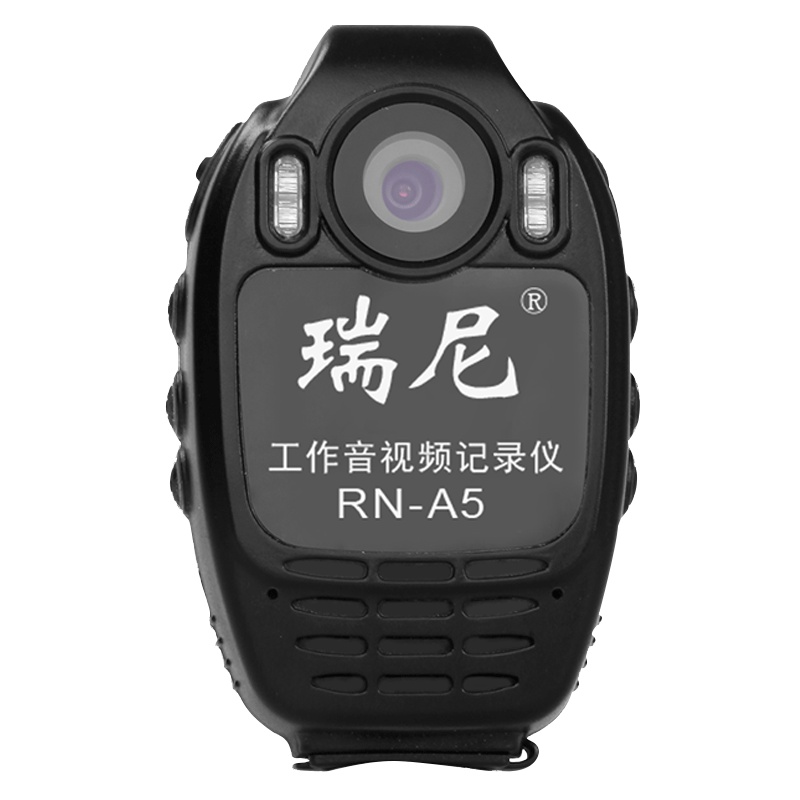瑞尼A5 工作执法记录仪(64G)防水防摔高清运动摄像机红外夜视现场执法仪便携运动摄像机执勤便携大容量电池保安巡查值勤