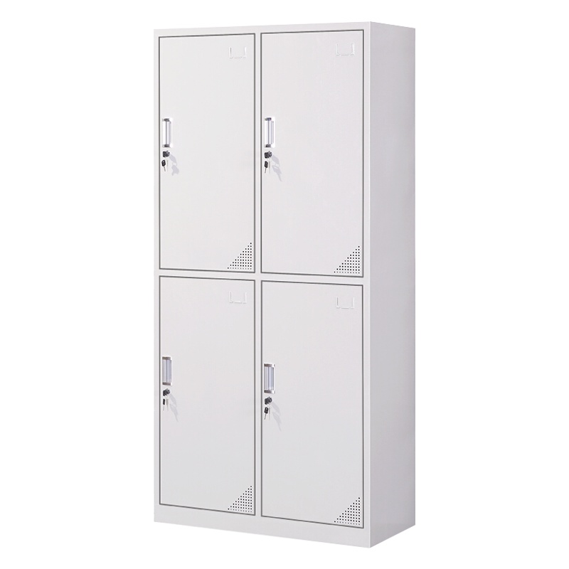 全简家具四门更衣柜铁皮柜储物柜员工柜寄存包柜鞋柜