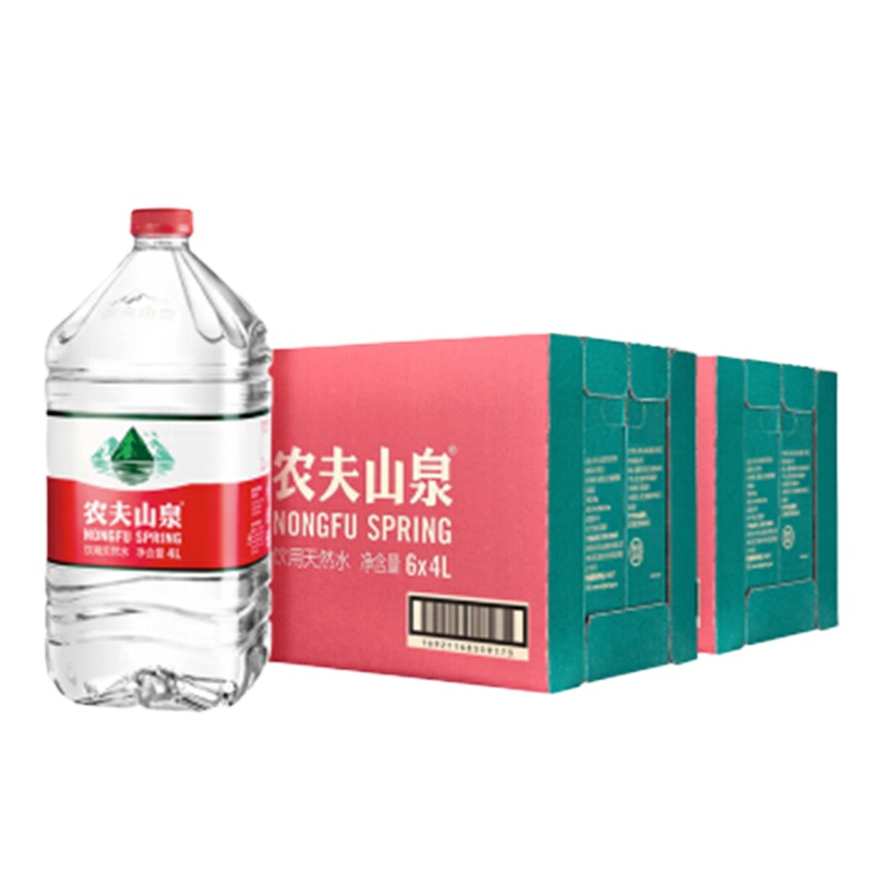 农夫山泉矿泉水4L*6瓶(箱)