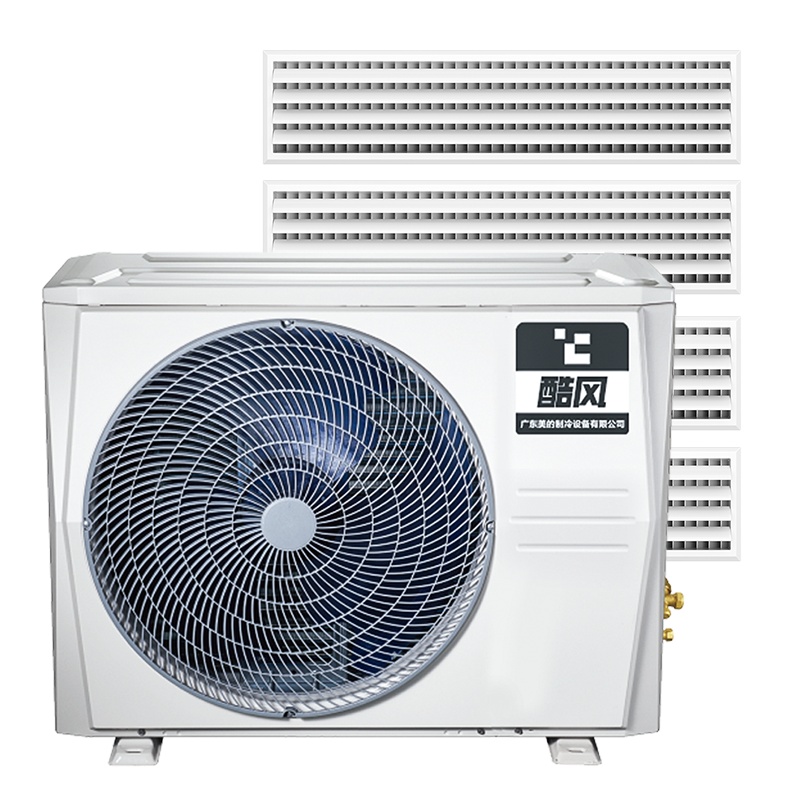 酷风(Coolfree)5匹一拖四家用中央空调冷暖电辅全直流变频多联机MJZ-120W/D01CF3(1)