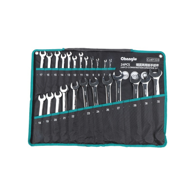 长鹿 镜面两用扳手组套 24PCS