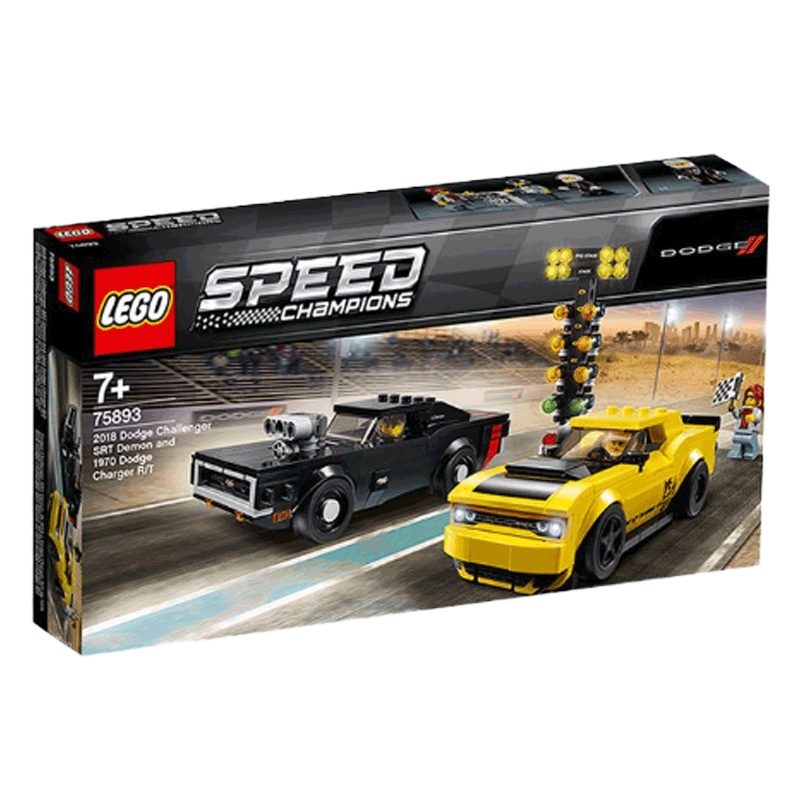 LEGO乐高玩具赛车系列道奇挑战者75893