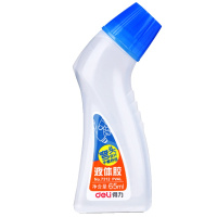 得力 7312 胶水海绵头 弯头胶水 65ml