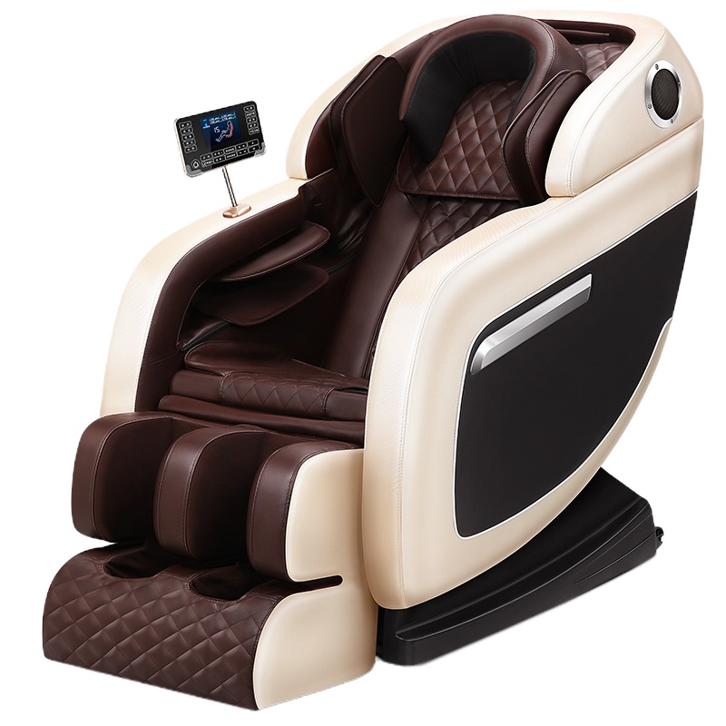 佳仁(JARE)M9家用按摩椅新款睡眠头等舱加热揉捏体型检测自动智能按摩椅 大屏顶配版（典雅白）