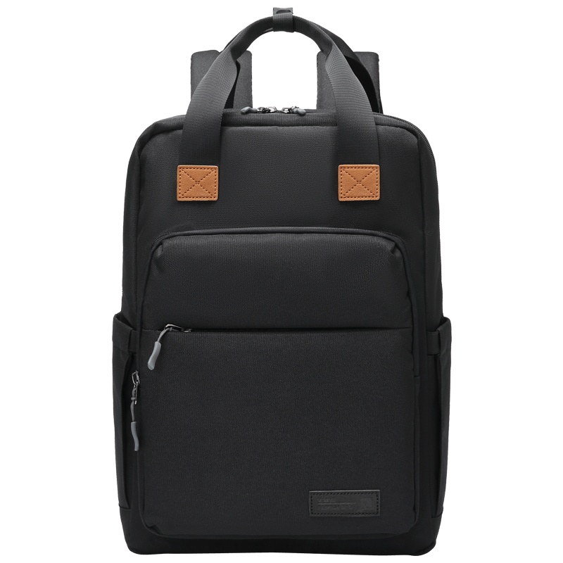 第九城（V.NINE） 双肩包男士电脑背包14/15.6英寸大容量大中学生休闲书包