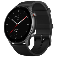 华米Amazfit GTR 2e 曜石黑 智能手表血氧监测90种运动模式心率监测50米防水