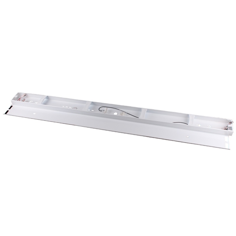 STK佛山照明(FSL)LED节能日光灯管支架T8灯管支架1.2米双管平盖空支架(不含灯管)