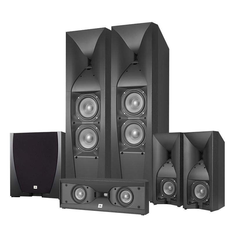JBL STUDIO590BK 音响 音箱 5.1 家庭影院 电视音响 落地影院 组合音响 客厅影院 音响套装 HIFI