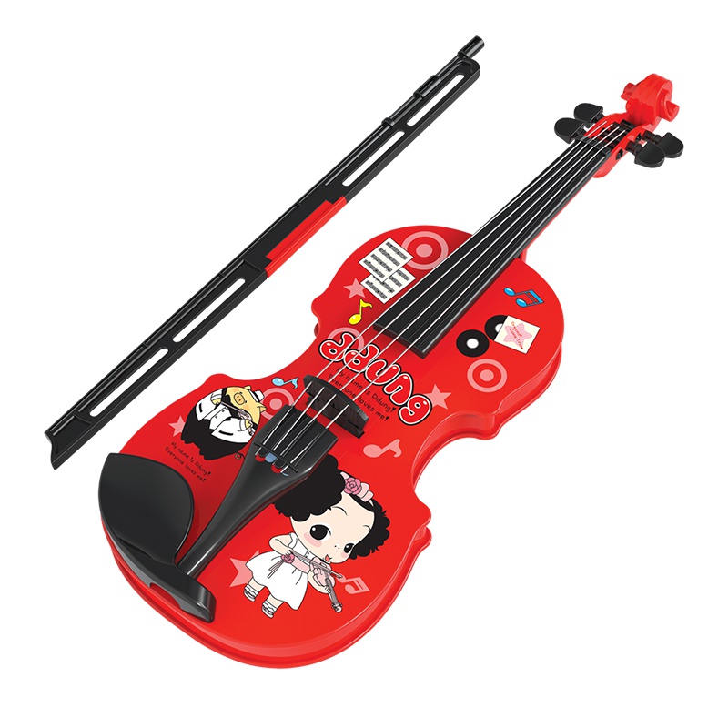 女孩男孩冬己音乐玩具儿童乐器仿真小提琴玩具男女孩乐器儿童礼物FDE379(蓝色)