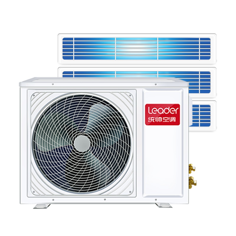 统帅(Leader)海尔出品 4匹中央空调家用一拖三 节能变频一级能效 智慧自清洁 隐藏式RFC100STSJVA一拖三