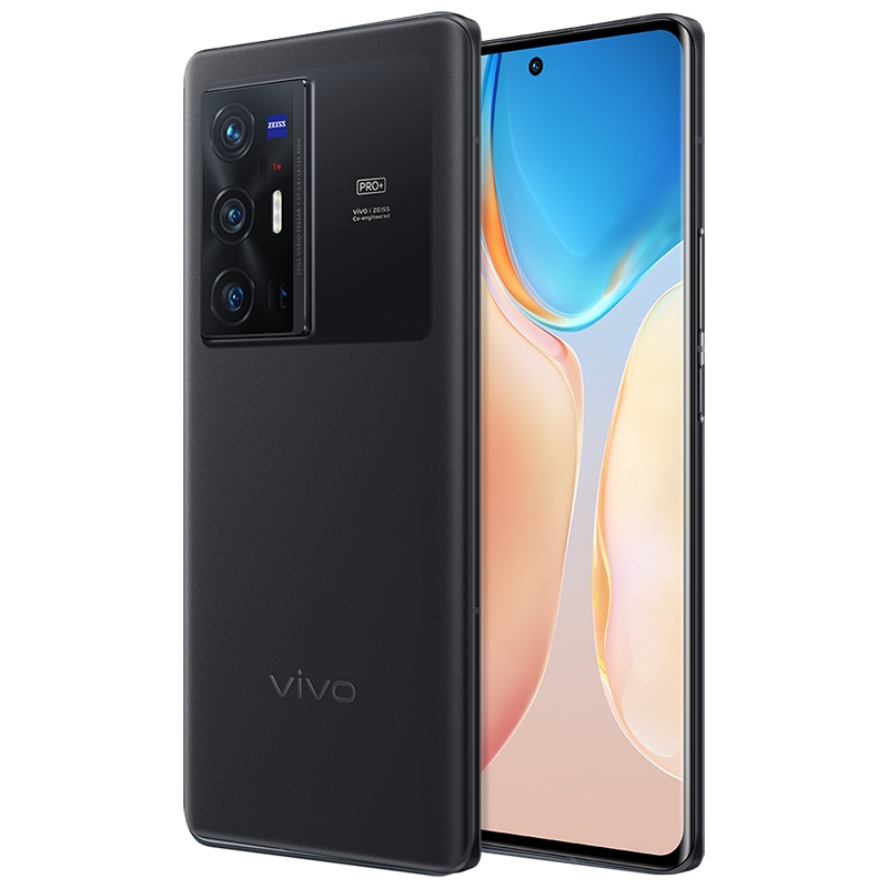 vivo X70 Pro+ 12GB+256GB 至黑 5G全网通手机蔡司光学镜头 全四摄光学防抖 大底微云台主摄 高通骁龙888Plus