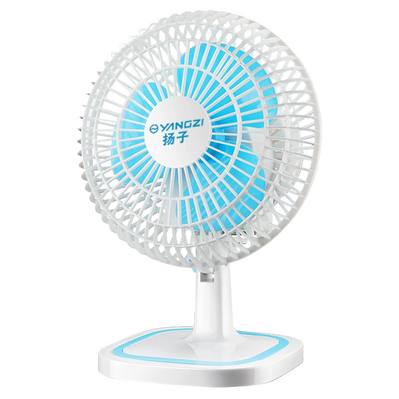 扬子 电风扇家用落地扇风扇宿舍工业学生寝室摇头 五叶机械加长款 普通铝叶