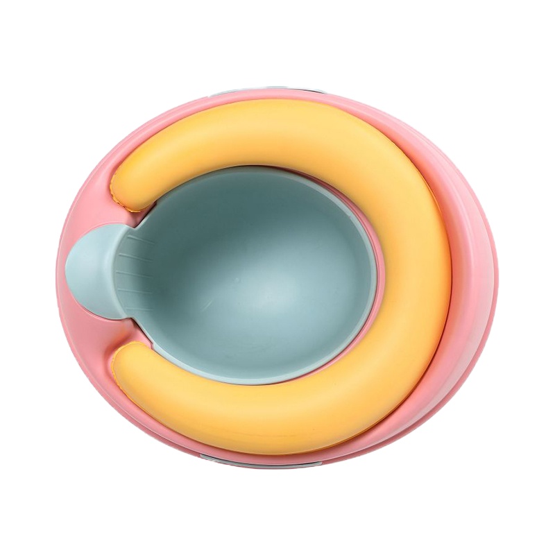 好孩子婴儿马桶圈坐便器儿童可拆分训练马桶加大可移动坐便盆深海蓝BZ100-J002B*1