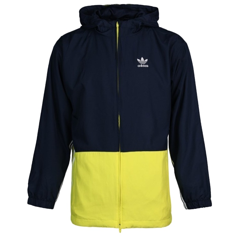 阿迪达斯(adidas)三叶草 秋季男子连帽运动夹克外套 DP8549