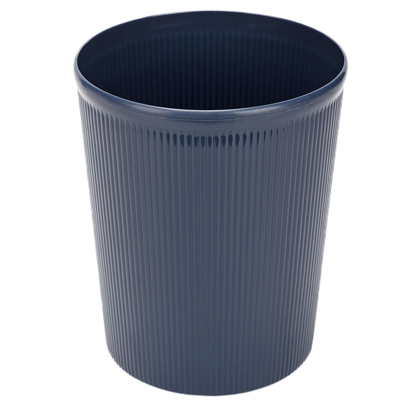 得力9581圆形清洁桶(深蓝)(只)垃圾桶 家用加厚 垃圾桶 (10个/中包)GD