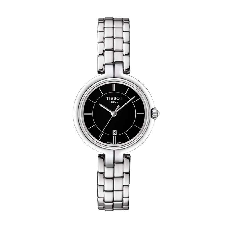天梭(TISSOT)弗拉明戈系列时尚简约休闲商务钢带石英女士手表T094.210.11.051.00