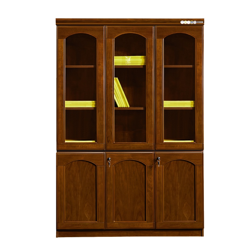 瑞丰杰三门书柜资料柜RJ-G0612档案柜文件柜