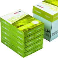 得力(复印纸) A4纸打印 铭锐木浆复印纸80g 整箱 5包装