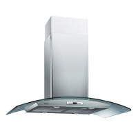 EMEET/意米特354WB顶吸式抽油烟机吊挂式油烟机90公分欧式开放式厨房排烟机按键式智能开关大吸力LED照明