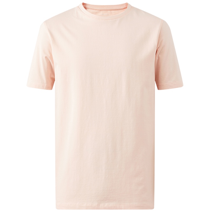 [好货直降:64]MECITY男装夏季新款纯色微弹圆领港风短袖T恤男潮流亲肤韩版