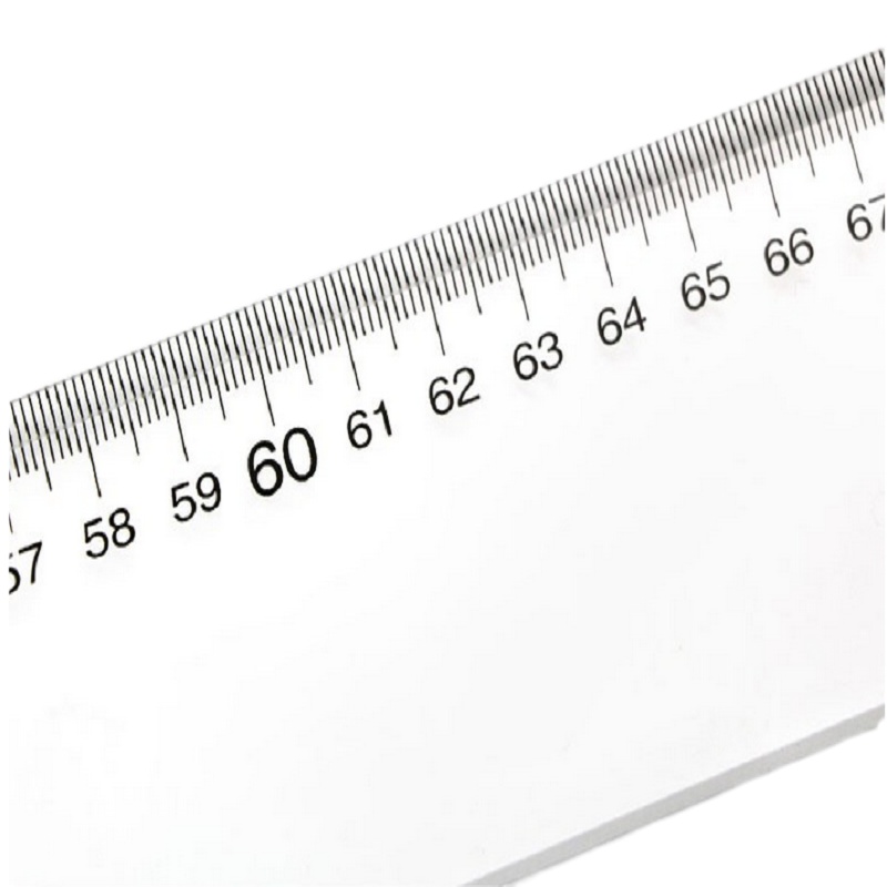 得力8200有机直尺100cm