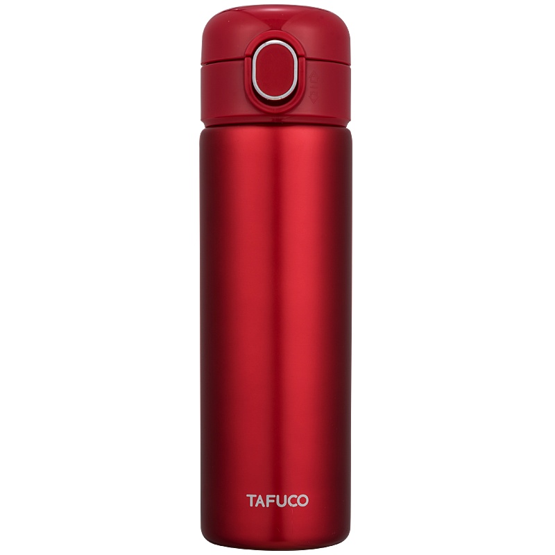 日本泰福高(TAFUCO)不锈钢真空保温杯 大容量 饮水杯儿童成人喝水杯 弹跳轻量杯 外出便携水杯