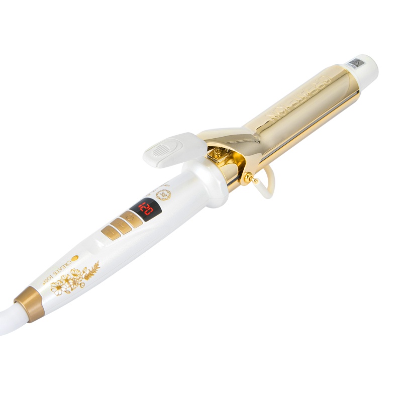 CREATE ION创离子 日本宫村浩气电卷发棒 卷发器 卷发直发蛋卷棒负离子卷发神器 黄金二代樱花定制版32mm