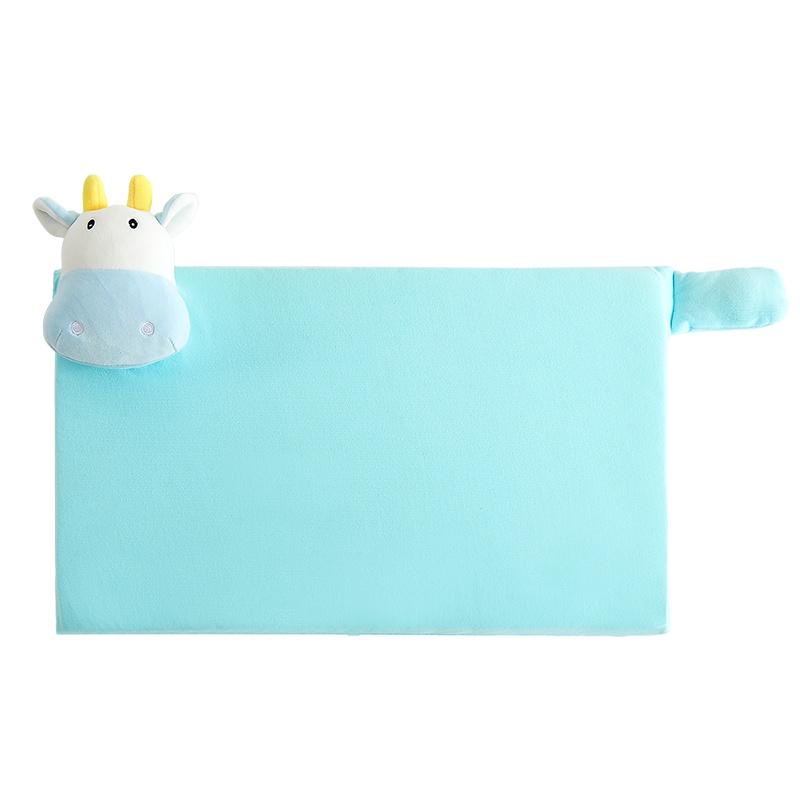 睡眠博士(AiSleep) 牛牛乳胶儿童护颈枕 泰国进口乳胶儿童小学生枕头 小儿护颈安睡助眠枕