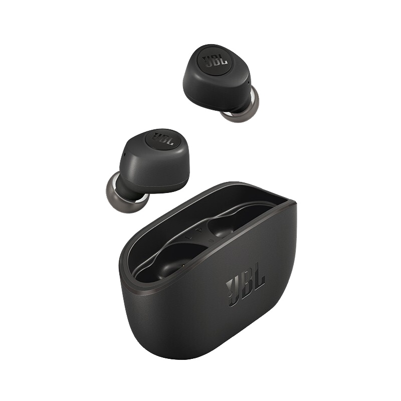 JBL W100TWS 真无线蓝牙耳机 入耳式音乐耳机 通话降噪 双耳传输 小米华为苹果手机带麦游戏耳机