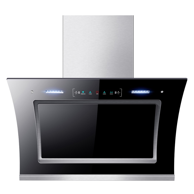 新飞烟灶套餐抽油烟机灶具套餐25m³大风量大吸力双电机自动清洗家用侧吸式油烟机厨房烟灶套装厨电套装组合天然气燃气灶