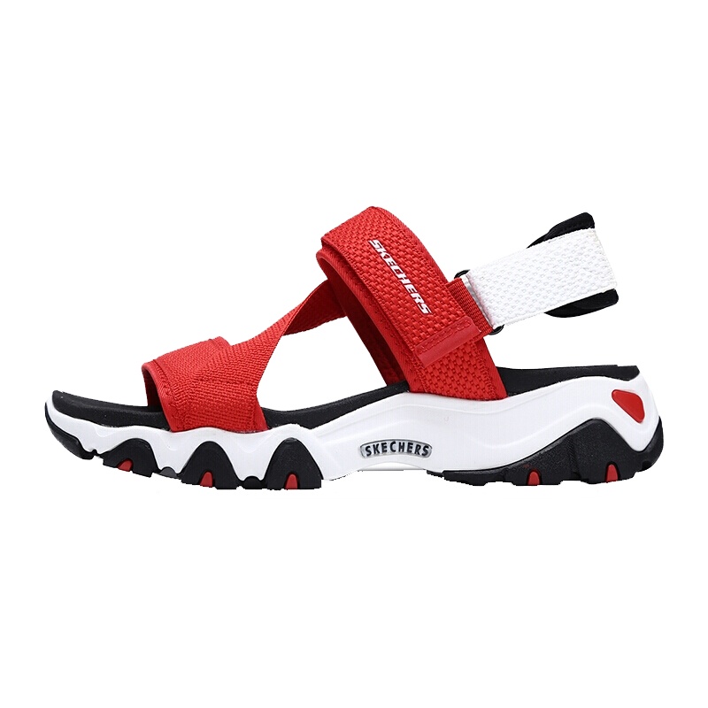 斯凯奇（SKECHERS）女鞋杨紫同款熊猫鞋低帮魔术贴休闲凉鞋凉拖88888181