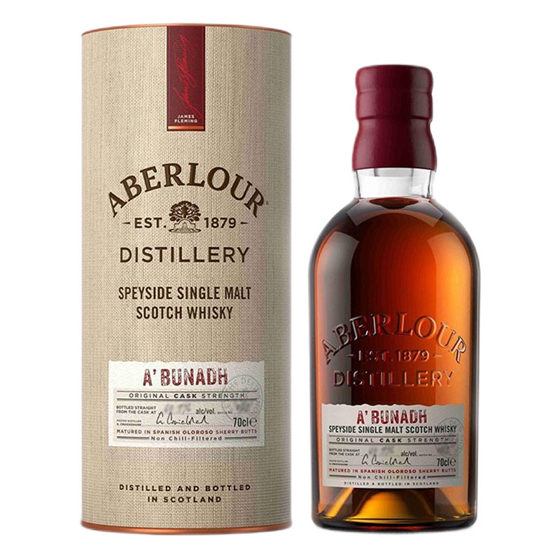 亚伯乐原酒阿布纳原桶单一麦芽威士忌700ml 苏格兰进口洋酒 官方授权正品行货