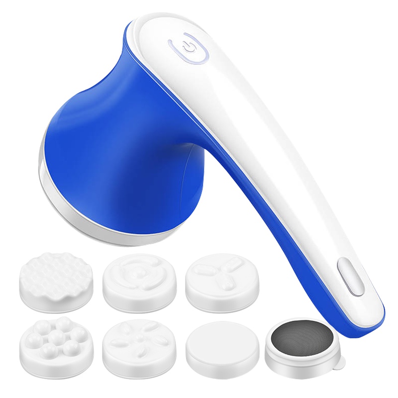 安尚刮痧机海豚手持式高频震动按摩仪无极变速腰部电子带电动腿肚子强力非瘦身运动器经络揉捏脂肪运动机纤体带敲打锤腰捶背器