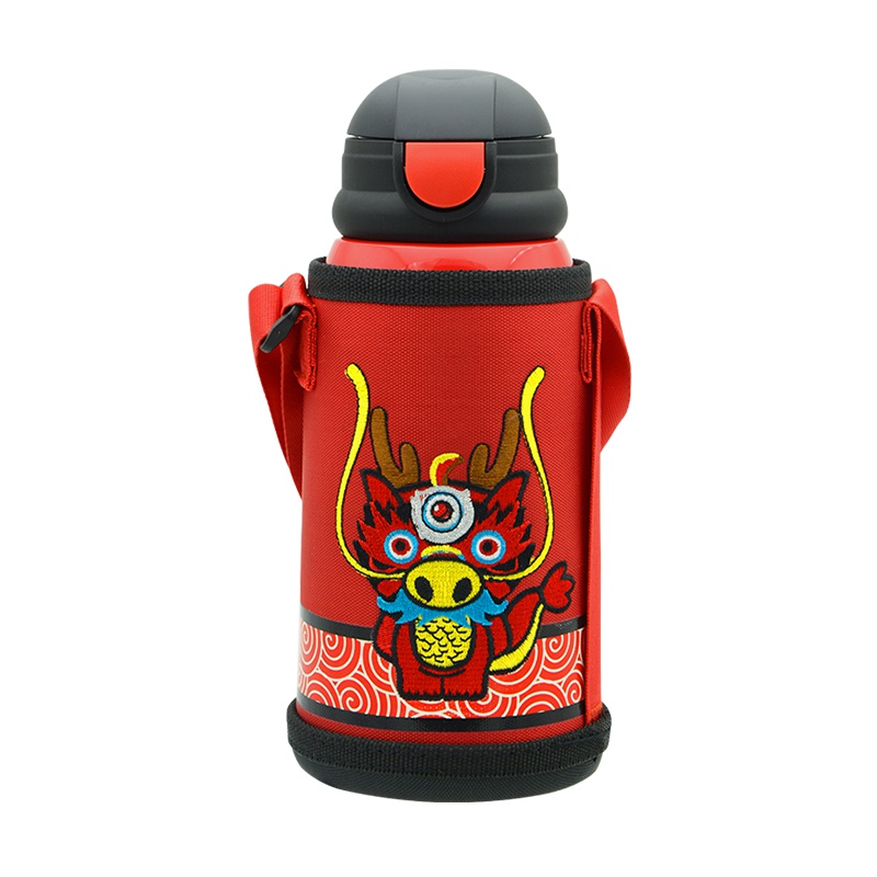 英国Risio儿童保温杯水杯带吸管婴儿宝宝学饮杯子幼儿园男女学生喝水水壶