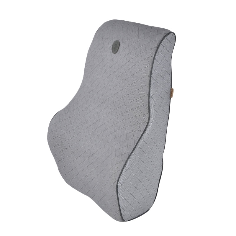 吉吉(GiGi)汽车腰靠 靠枕 背靠垫 弹力乳胶棉腰垫 汽车用办公用腰枕NE-006银灰