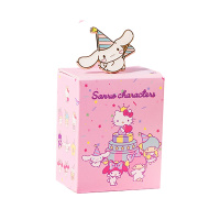 名创优品(miniso) Sanrio Characters派对系列盲盒徽章服饰趣味配件创意玩偶