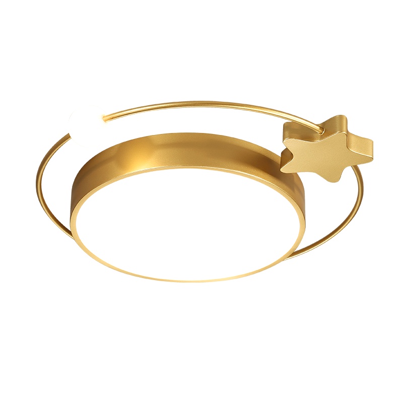 七只蚂蚁 轻奢卧室吸顶灯卧室灯具北欧房间灯饰卧室灯北欧后现代创意设计师简约客厅卧室餐厅书房办公室样板房吸顶灯ZY290