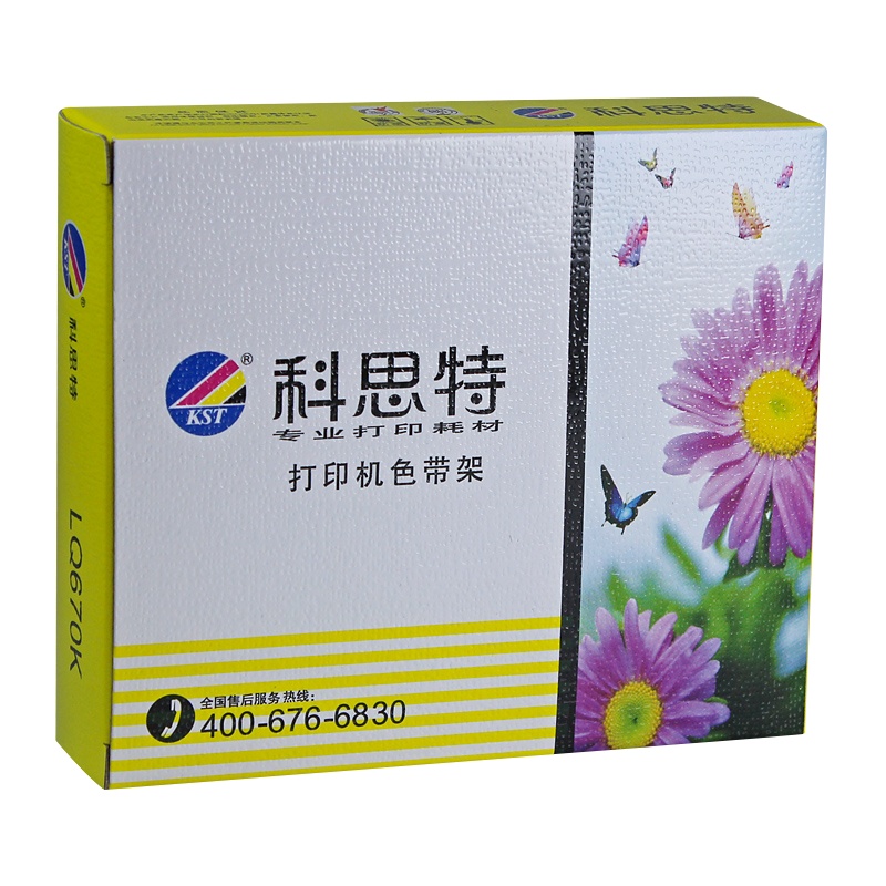科思特 LQ670/2500/2550色带架 适用爱普生LQ670/2500/2550 黑色(单位:盒)黑色