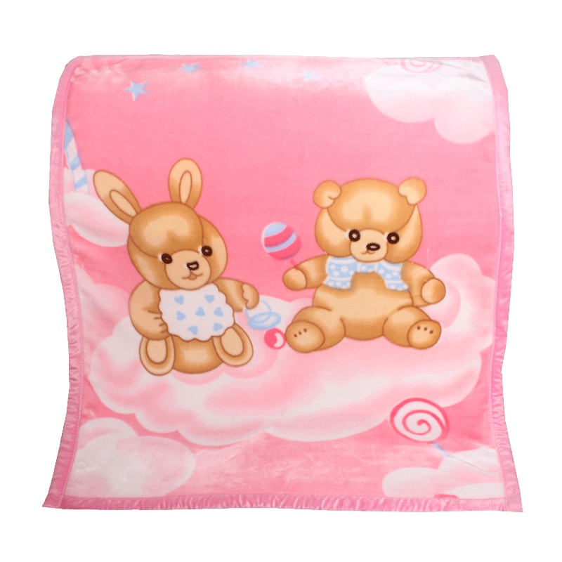 儿童双层加厚秋冬童毯幼儿园盖毯婴幼儿抱被四季通用毯子可爱卡通孕婴童床上用品盖毯