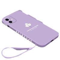 VMONN苹果12手机壳x果11外壳8plus新se2直边xmax女7xr11pro液态硅胶iphonexs镜头全包pr