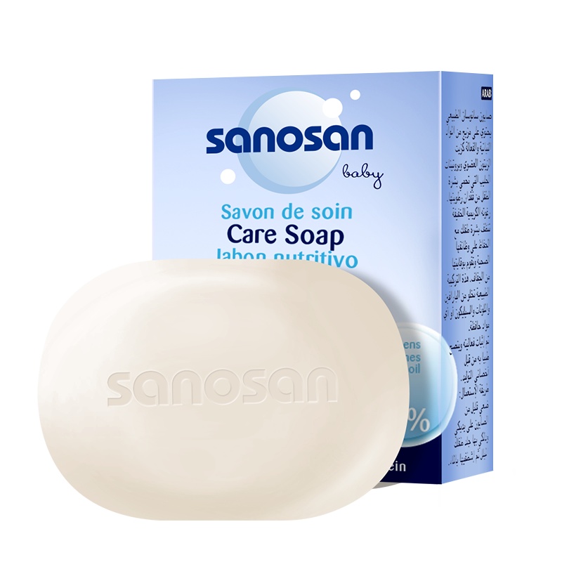 哈罗闪(sanosan)婴儿洁肤皂100g